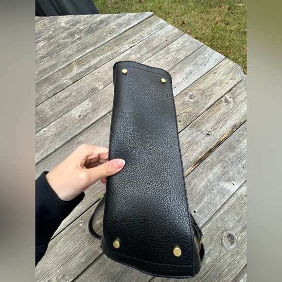 3.1 PHILLIP LIM X TARGET Pebbled Black Vegan Leather Satchel Bag Purse - Picture 11 of 16